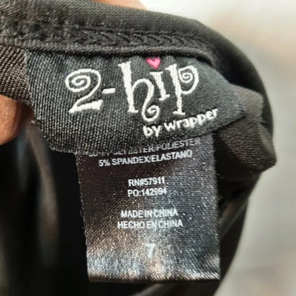 2 Hip Black/White Dress 7 - Picture 5 of 6